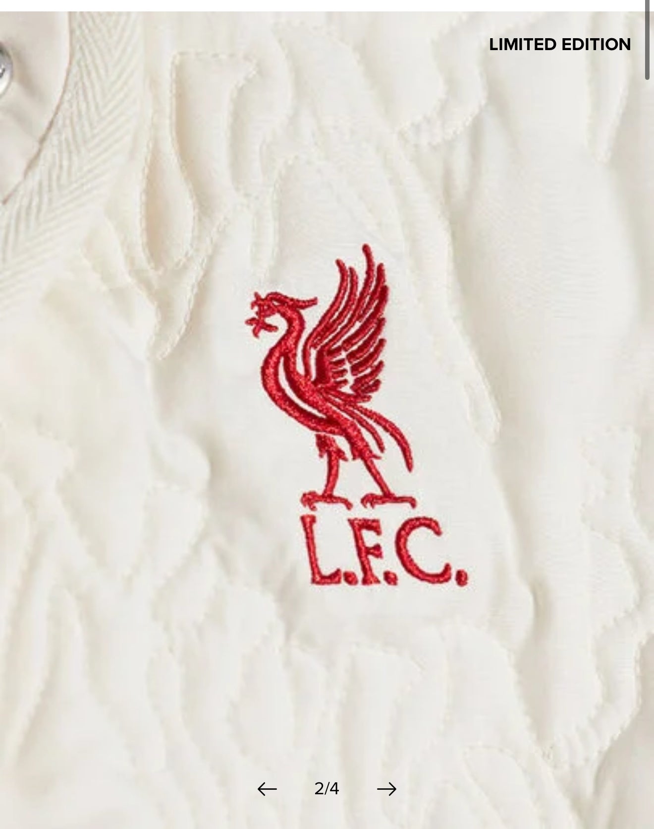 Converse x Liverpool FC Unisex Jacket - Limited edition